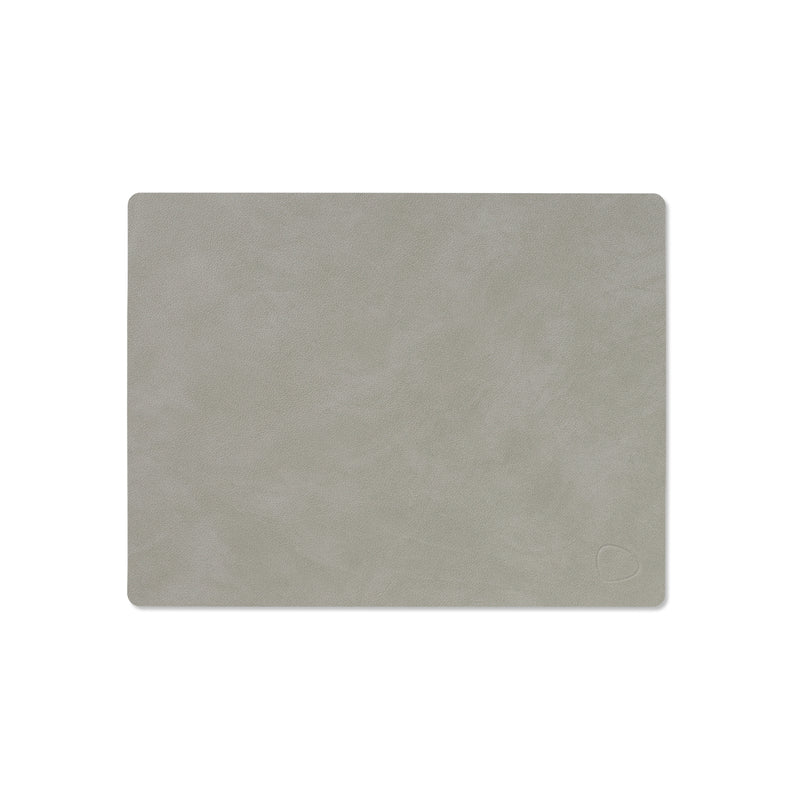 Lind DNA - Tischset Square M | Nupo hellgrau