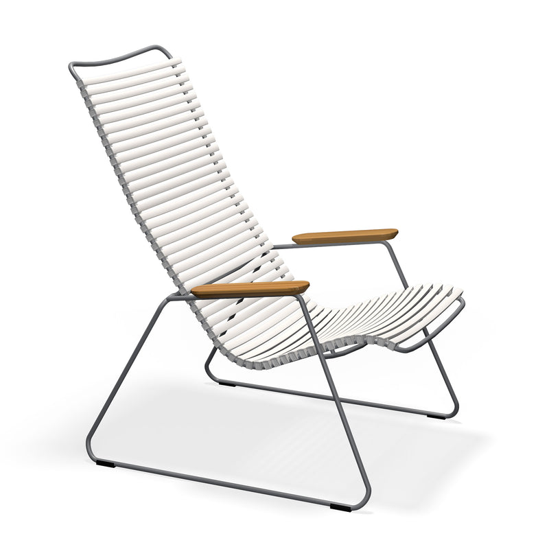HOUE - CLICK Outdoor Lounge Chair | muted white
