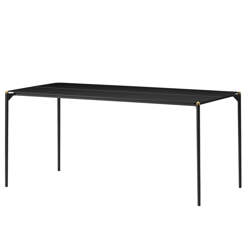 AYTM - Novo Tisch | 160 x 80 cm / schwarz/gold