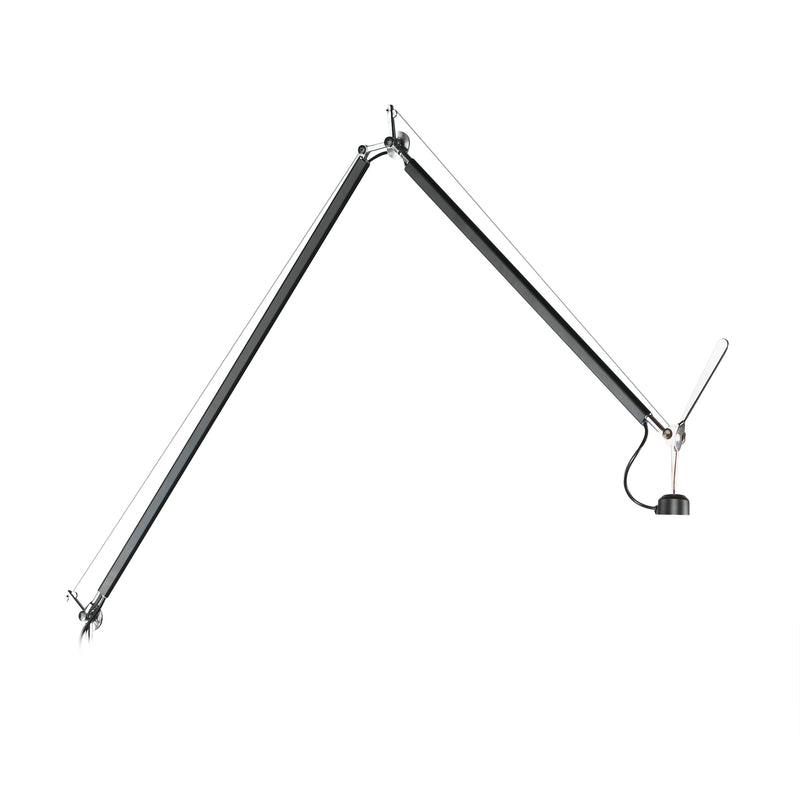 Artemide - Tolomeo Mega LED-Stehleuchte, Body & Dimmer | schwarz