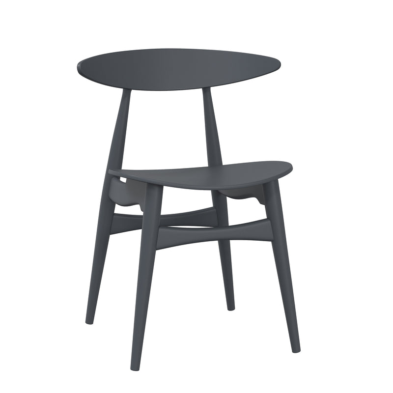 Carl Hansen - CH33 T | Buche soft anthrazit lackiert
