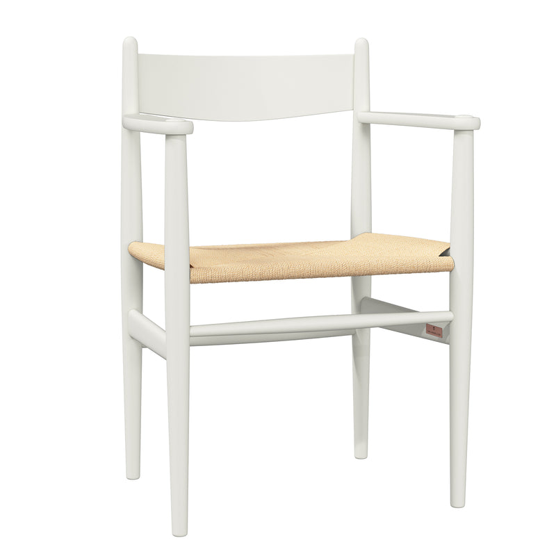 Carl Hansen - CH37 Stuhl | Buche soft naturweiß lackiert