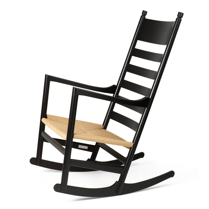 Carl Hansen - CH45 Schaukelstuhl | lackiert schwarz