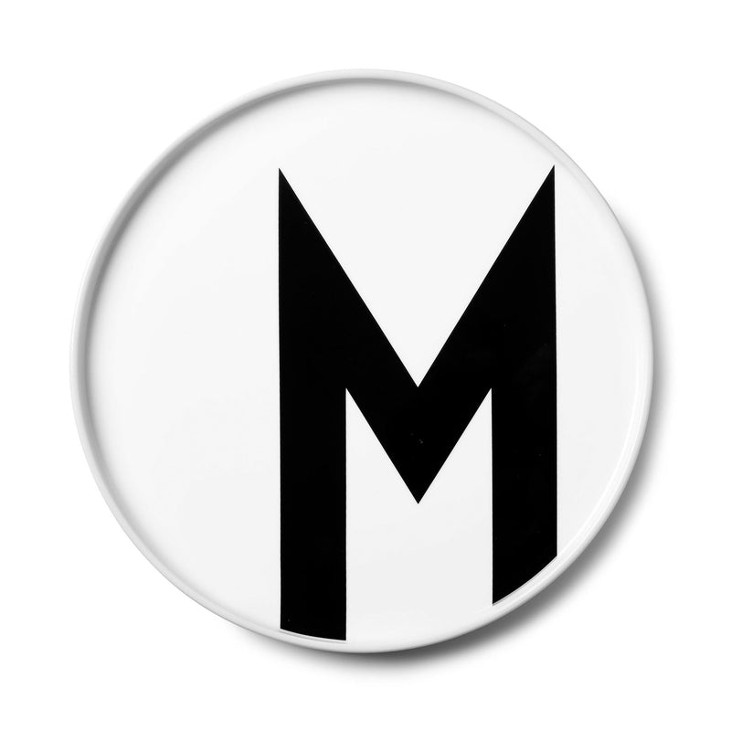 Design Letters - AJ Porzellan Teller | M