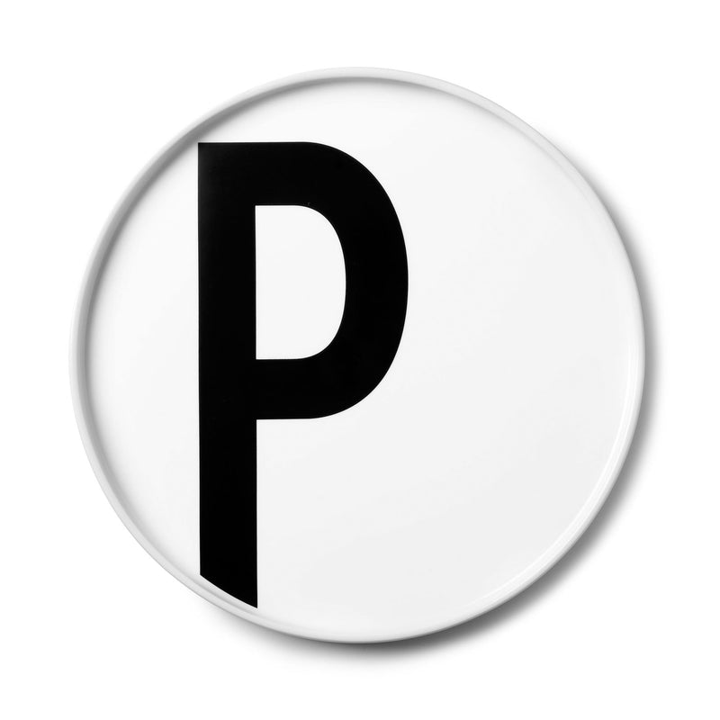 Design Letters - AJ Porzellan Teller | P