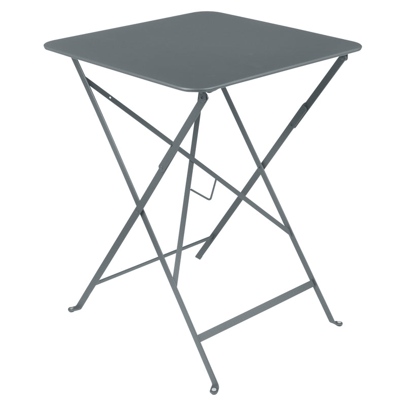 Fermob - Bistro Klapptisch 57 x 57 cm | gewittergrau matt