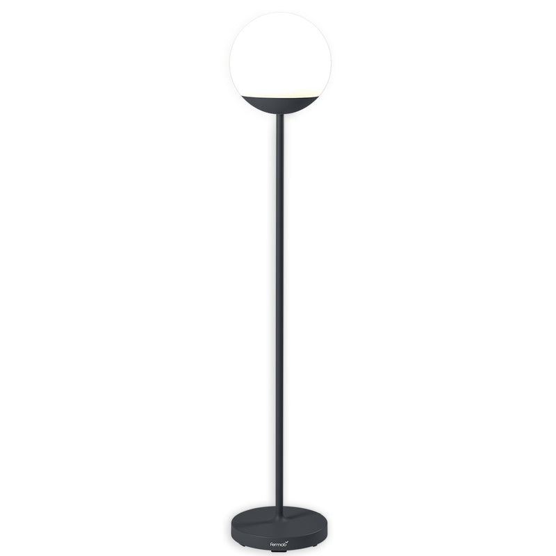 Fermob - MOOON! Akku LED-Stehleuchte | 134 cm / anthrazit