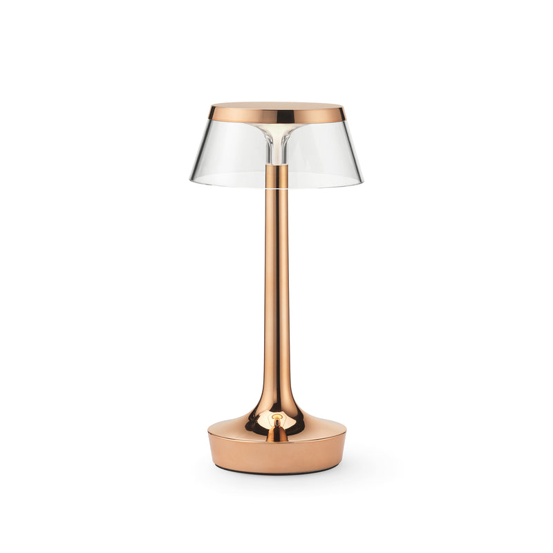 Flos - Bon jour Unplugged LED Akku-Tischleuchte Color Tune | copper