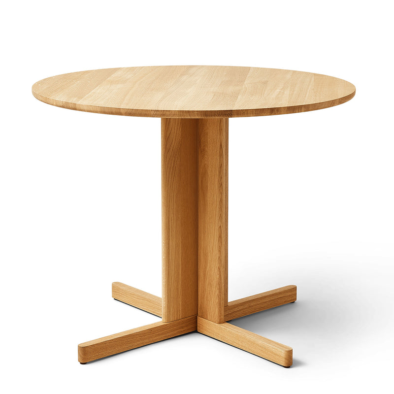 Form & Refine - Trefoil Tisch | Eiche natur / Ø 90 cm
