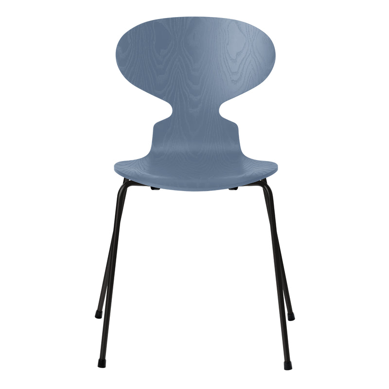 Fritz Hansen - Stuhl Ameise | dusk blue / schwarz