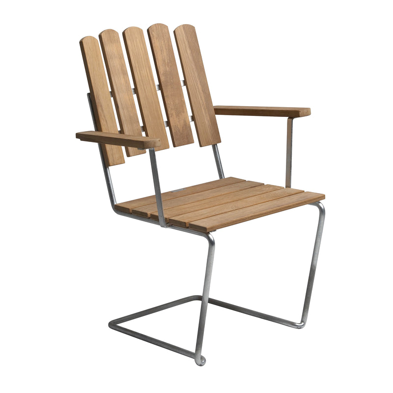Grythyttan - A2 Gartenarmlehnstuhl | Teak