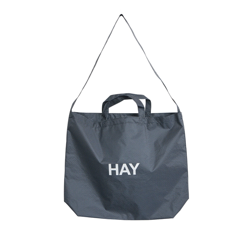 HAY - Grid Crossover Bag | dunkelblau