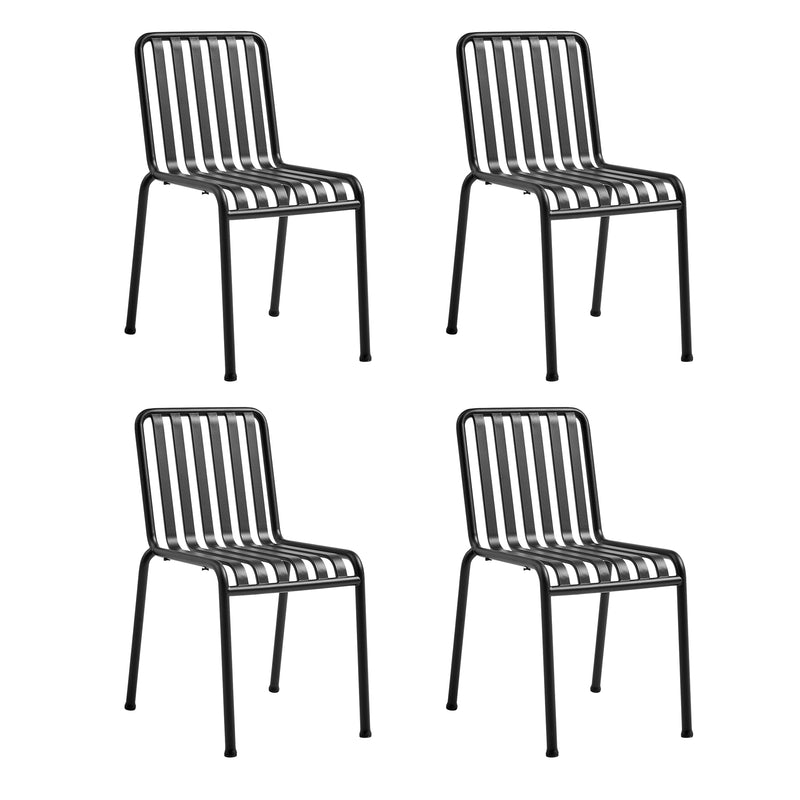 HAY - Palissade Stuhl (4er-Set) | anthrazit
