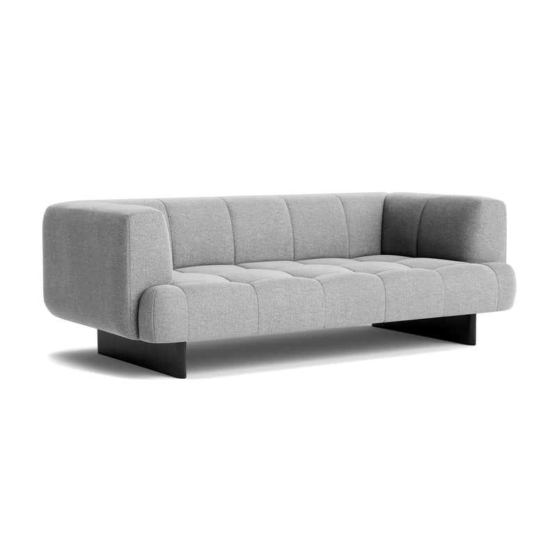 HAY - Quilton Lift Sofa | Kvadrat Hallingdal 65 hellgrau (130)