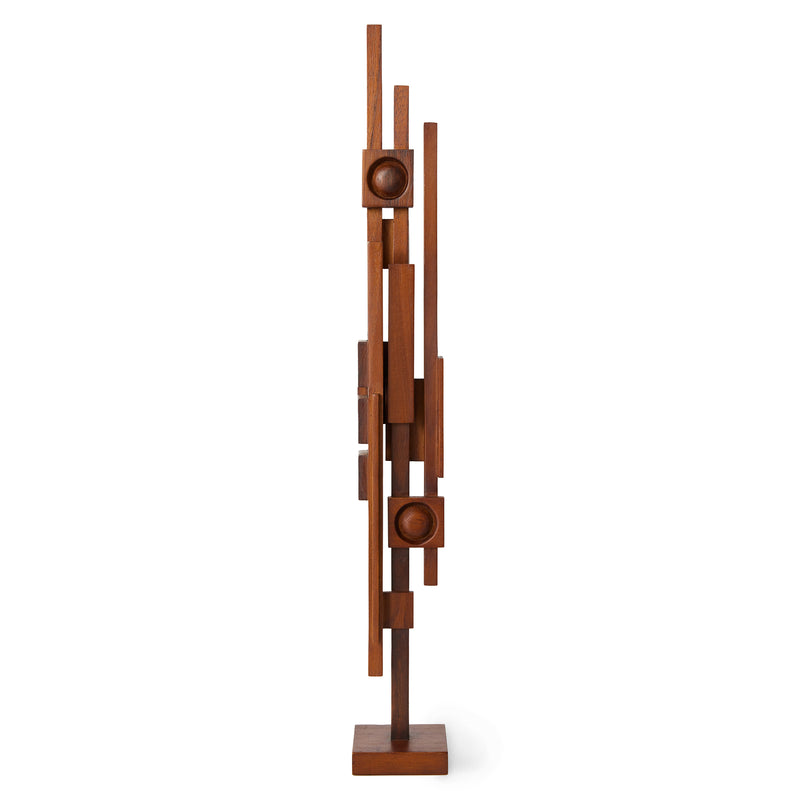 HKliving - Skyline Skulptur | L / espresso