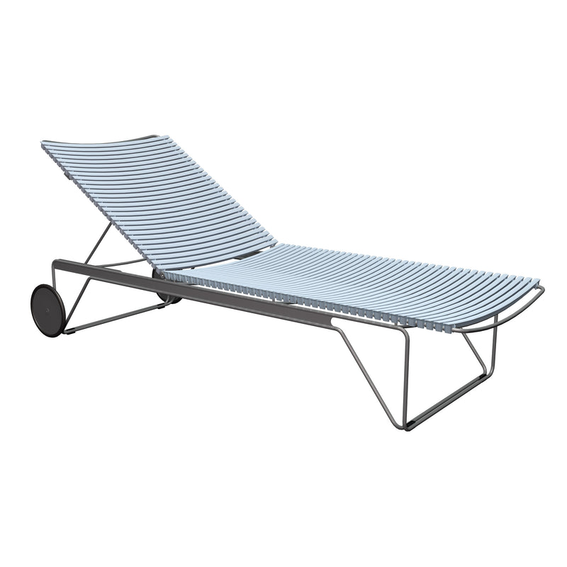 HOUE - CLICK Chaise Longue verstellbar | dusty light blue