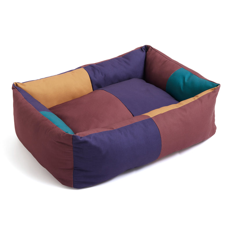 HAY - Dogs Hundebett | ohne Zip / L / burgundy/green