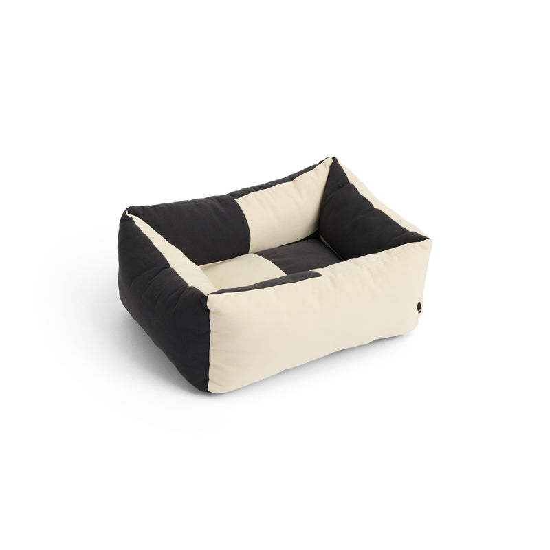 HAY - Dogs Hundebett | ohne Zip / XS / schwarz / weiß