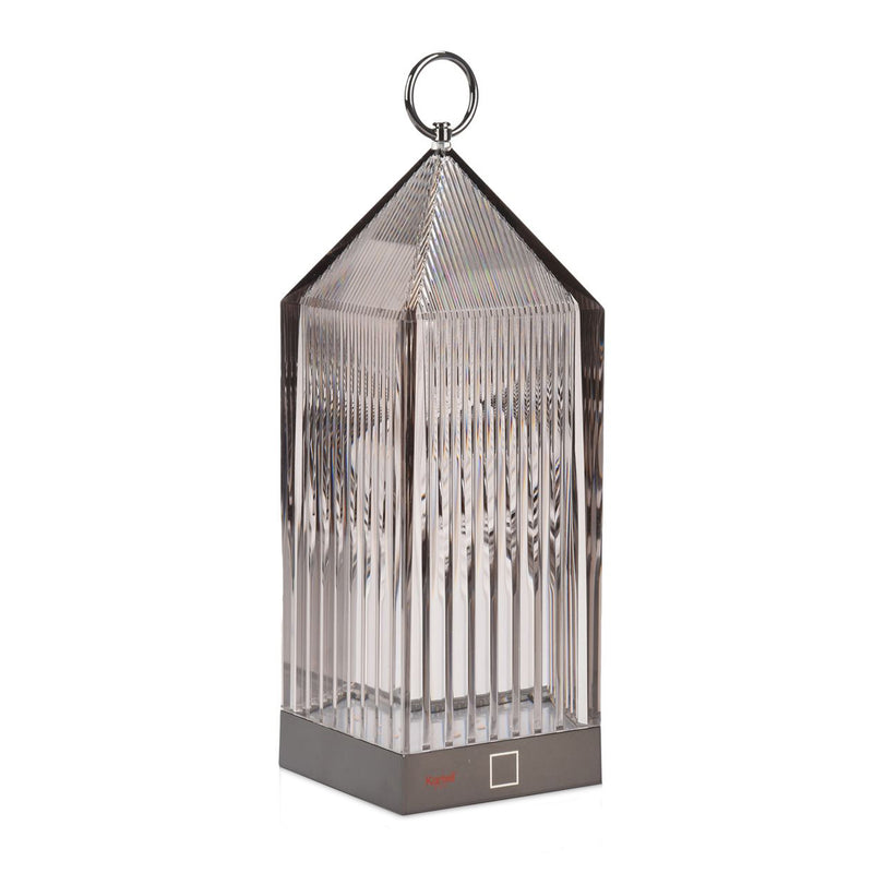 Kartell - Lantern LED-Leuchte | rauchgrau