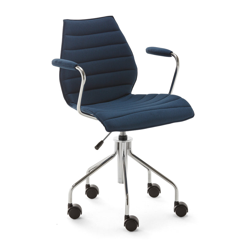 Kartell - Maui Soft Bürostuhl | blau