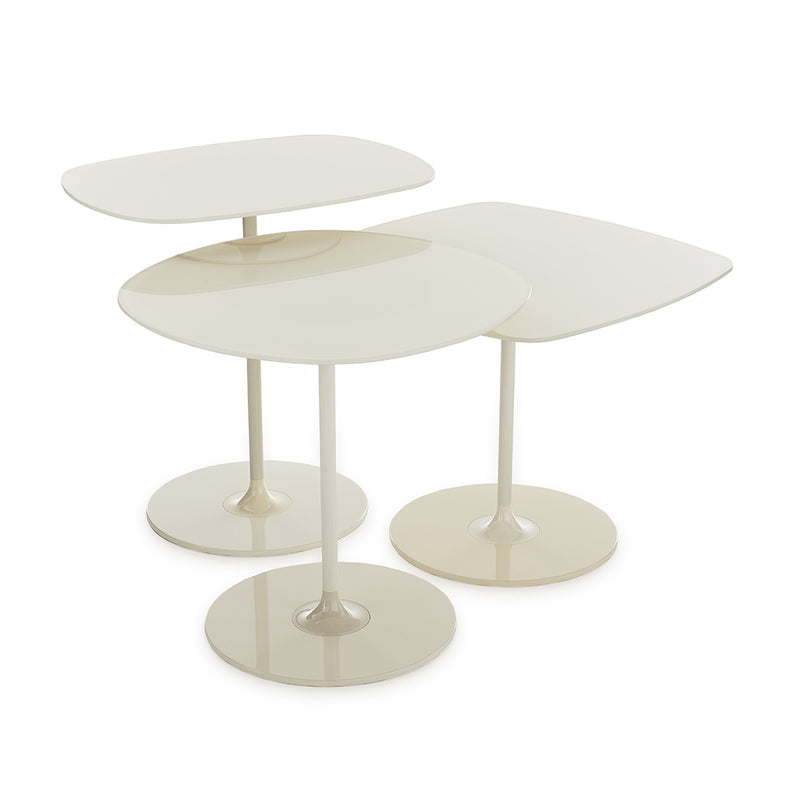 Kartell - Thierry Beistelltisch Set | weiß