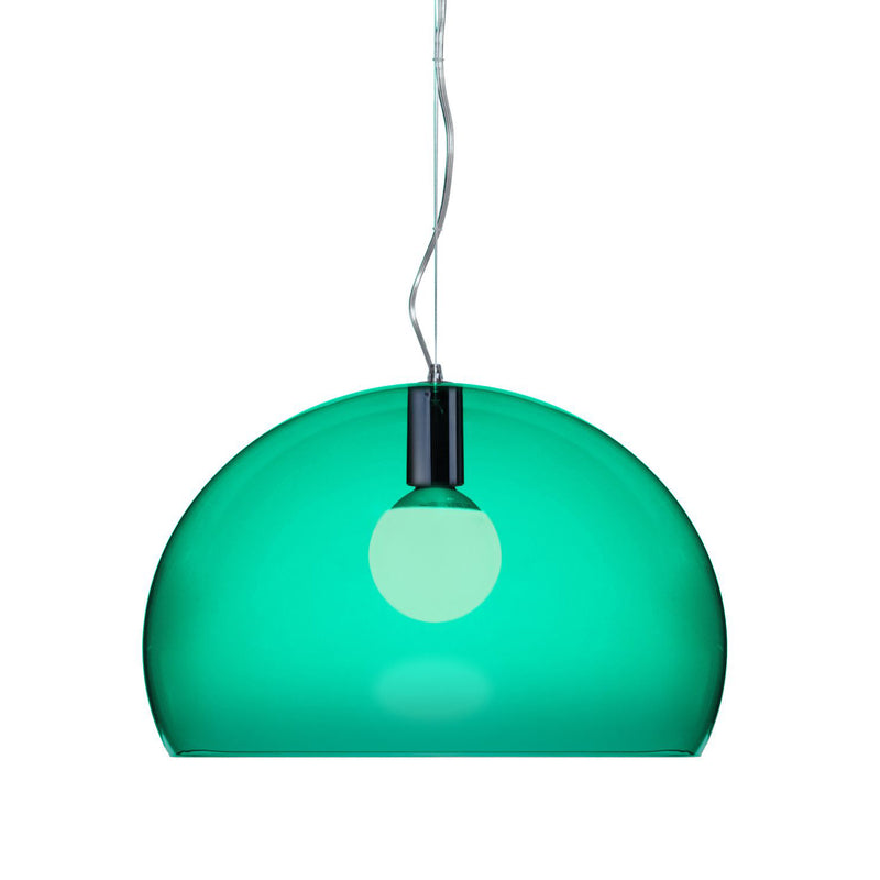 Kartell - FL/Y Pendelleuchte | smaragd