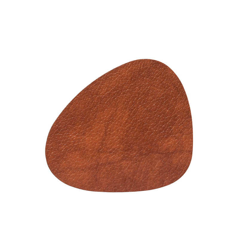 Lind DNA - Glasuntersetzer Curve | Bull cognac