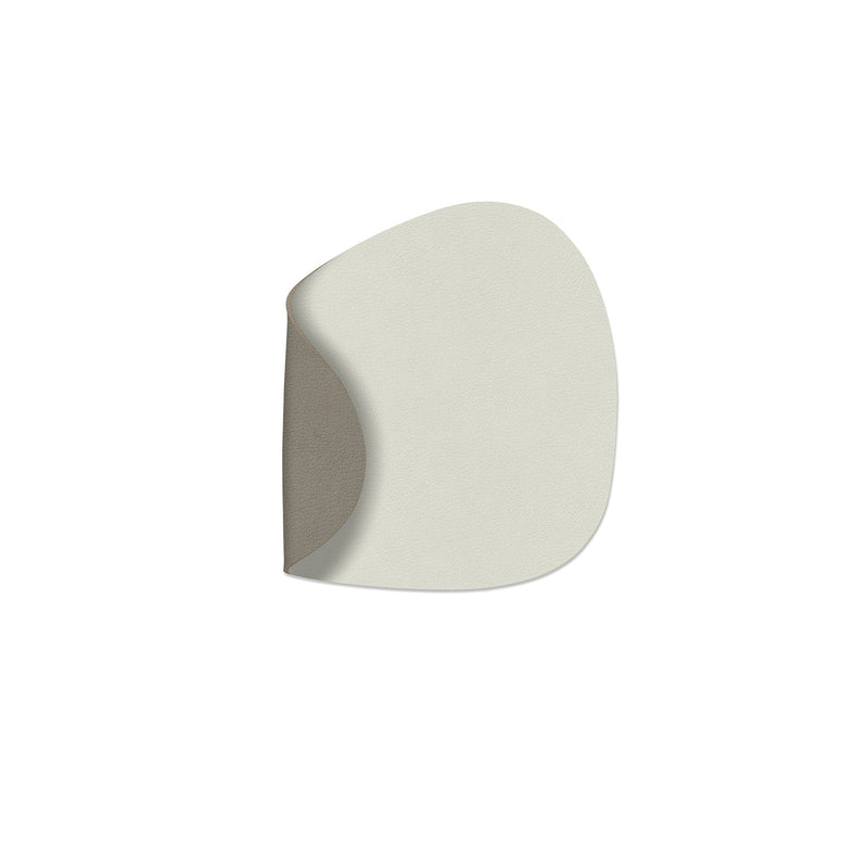 Lind DNA - Glasuntersetzer Curve Double | Nupo linen/flint grey