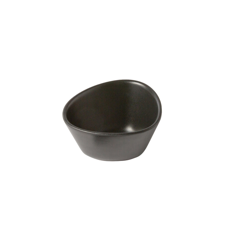 Lind DNA - Curve Stoneware Schale | schwarz