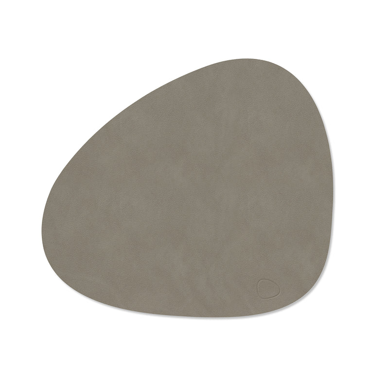 Lind DNA - Tischset Curve M | Nupo flint grey