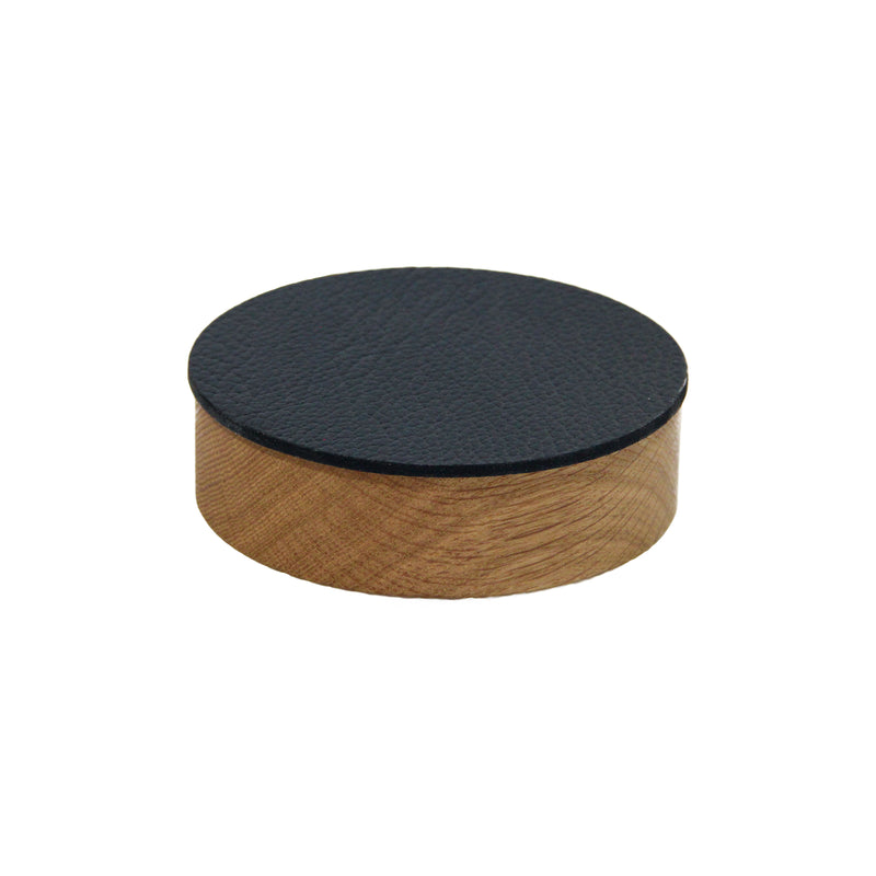 Lind DNA - Wood Box mit Deckel | Circle S / Bull schwarz
