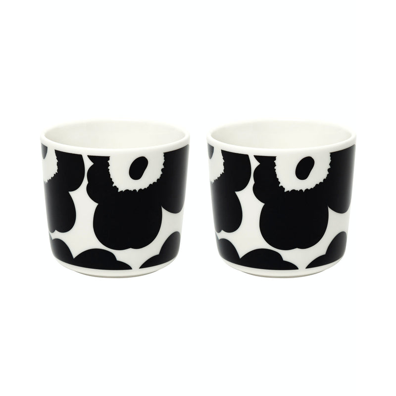 Marimekko - Oiva Unikko Becher | schwarz/weiß