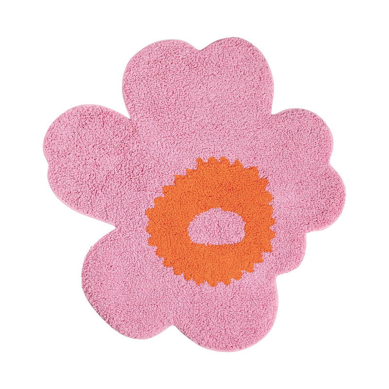 Marimekko - Unikko Badematte | pink/orange