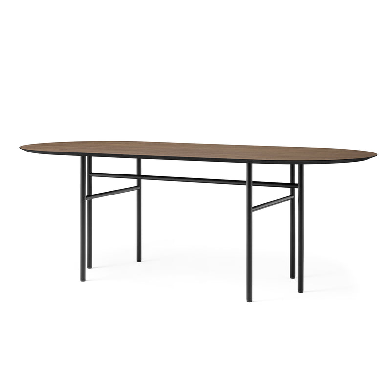 Audo - Snaregade Tisch Rund | 210 x 95 cm / Eiche dunkel gebeizt