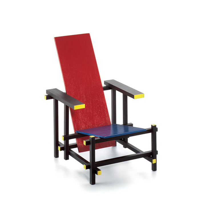 Vitra - Miniatures | Rood Blauwe Stoel