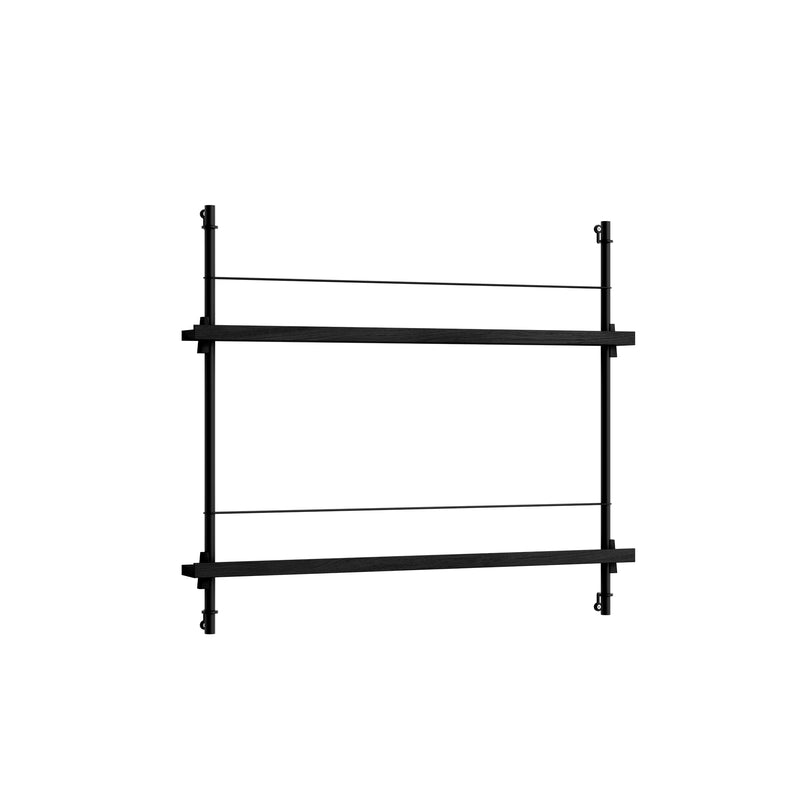 Moebe - Zeitungsregal | Metall / 85 x 65 cm / schwarz