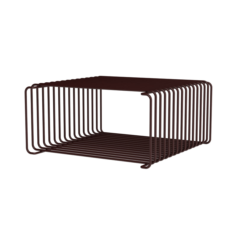 Montana - Panton Wire Half Height Regal | 34,8 cm / schwarz-rot