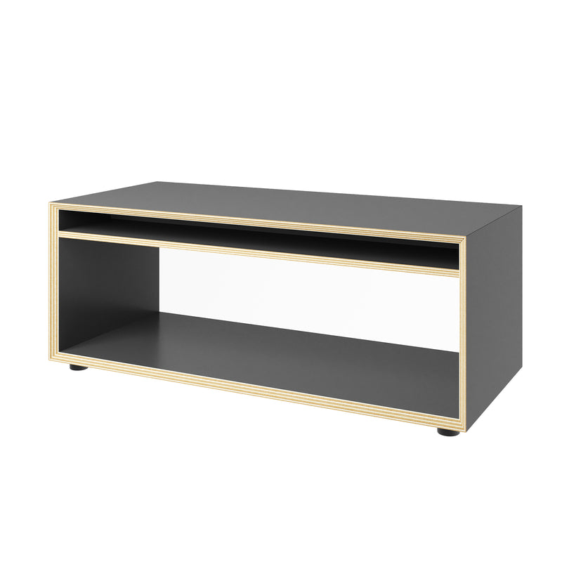 Müller Small Living - Vertiko Loop Beistelltisch | anthrazit