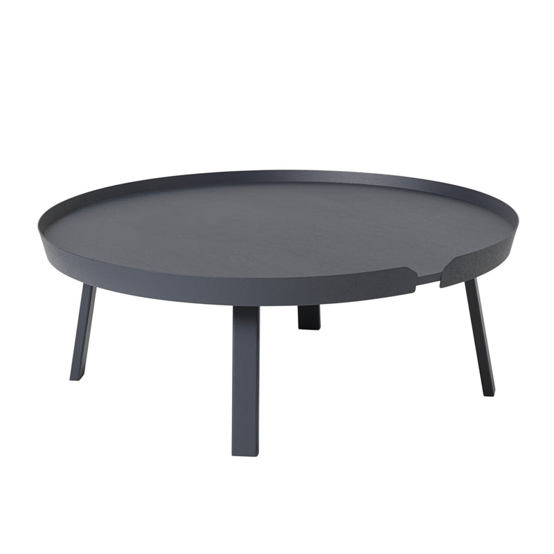 Muuto - Around Couchtisch | Ø 95 cm / anthrazit