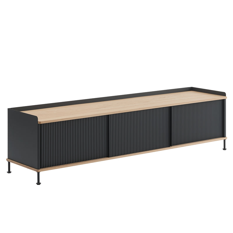 Muuto - Enfold Sideboard | 186 x 45 cm / anthrazit