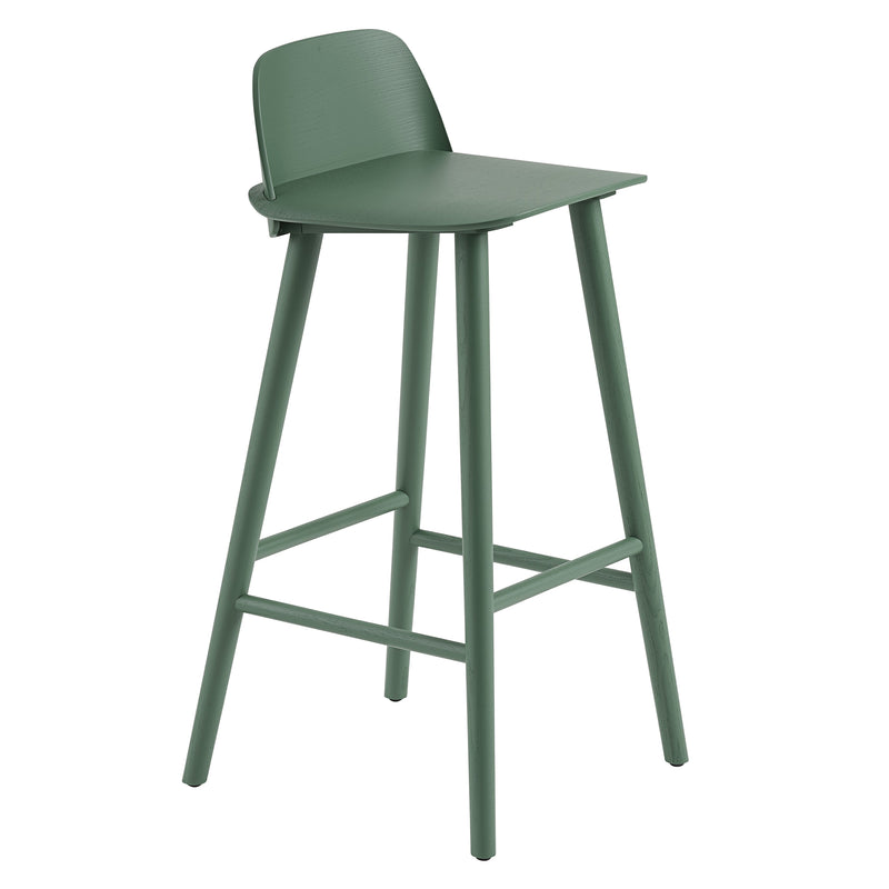 Muuto - Nerd Barhocker | H 75 cm / grün