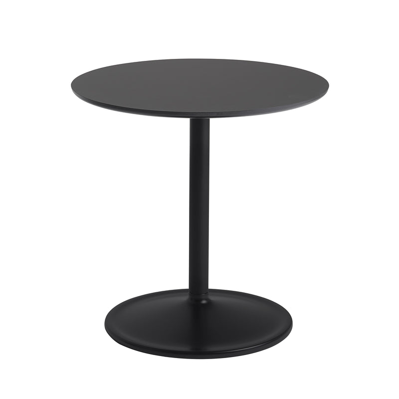 Muuto - Soft Beistelltisch | Ø 48 cm, H 48 cm / schwarz