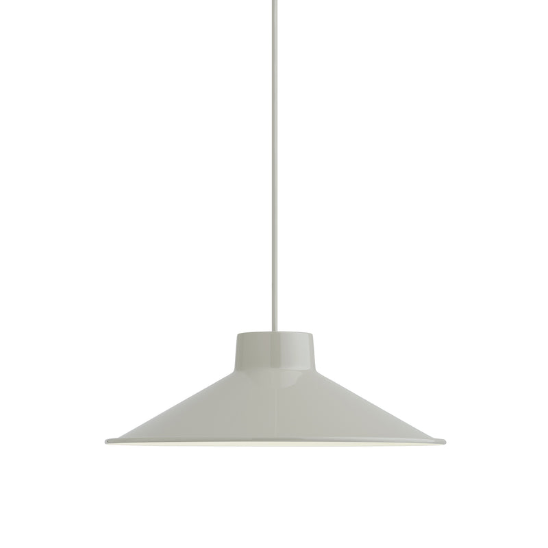 Muuto - Top Pendelleuchte LED | Ø 36 cm / grau