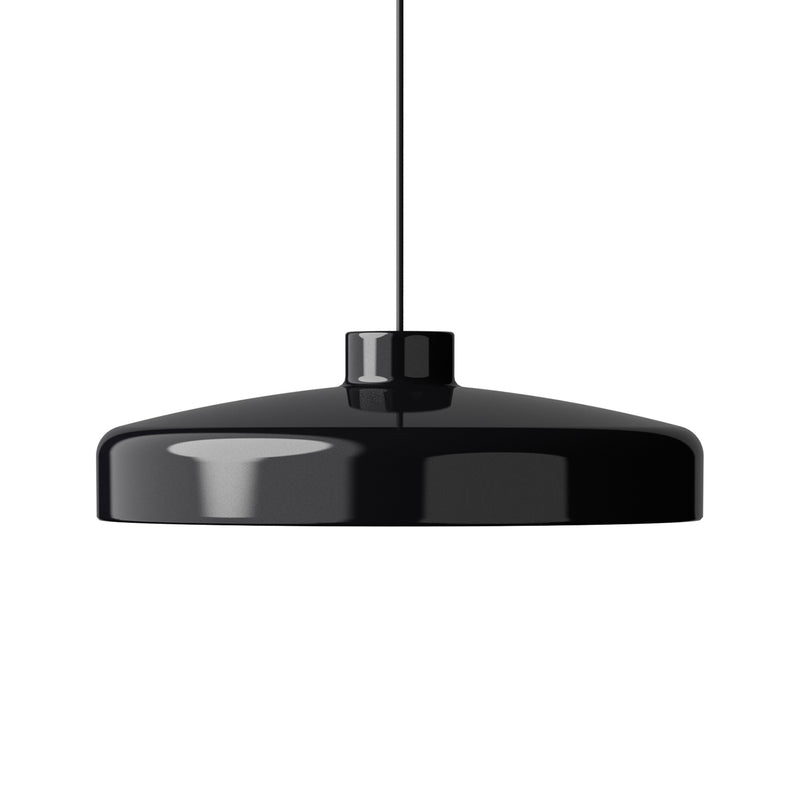 NINE - Lacquer LED Pendelleuchte | Large / schwarz