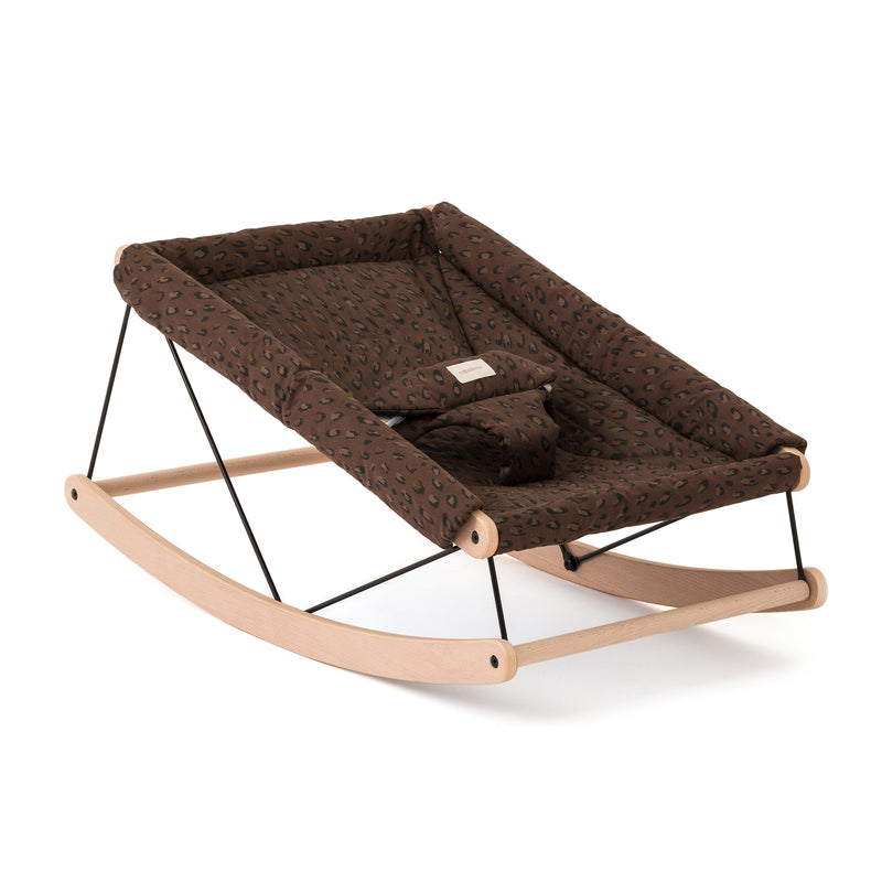 Nobodinoz - Growing Green Babywippe mit Polster | leonie brown