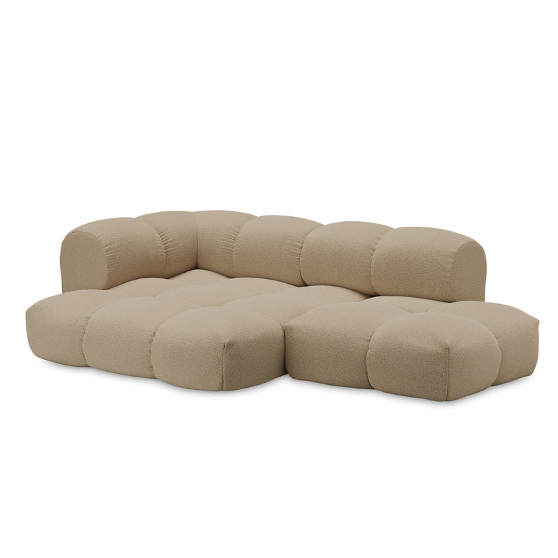 OUT Objekte unserer Tage - Sander 06 3-Sitzer Sofa | Chivasso Hug Me sand (071) / Links
