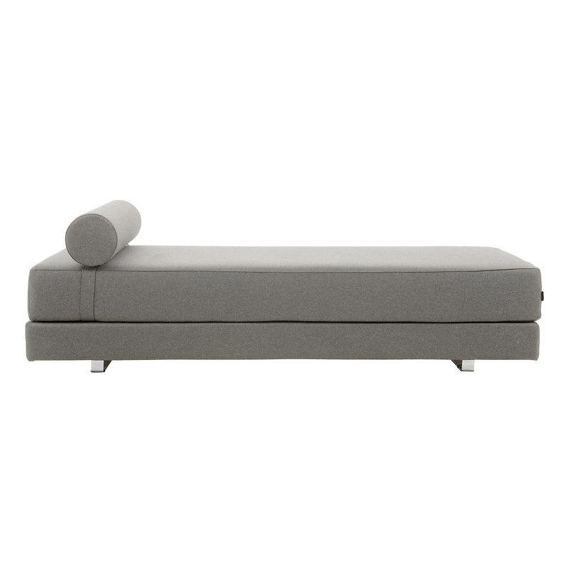 Softline - Lubi Schlafsofa | Kvadrat Hallingdal 65 grau (173) / Kaltschaummatratze