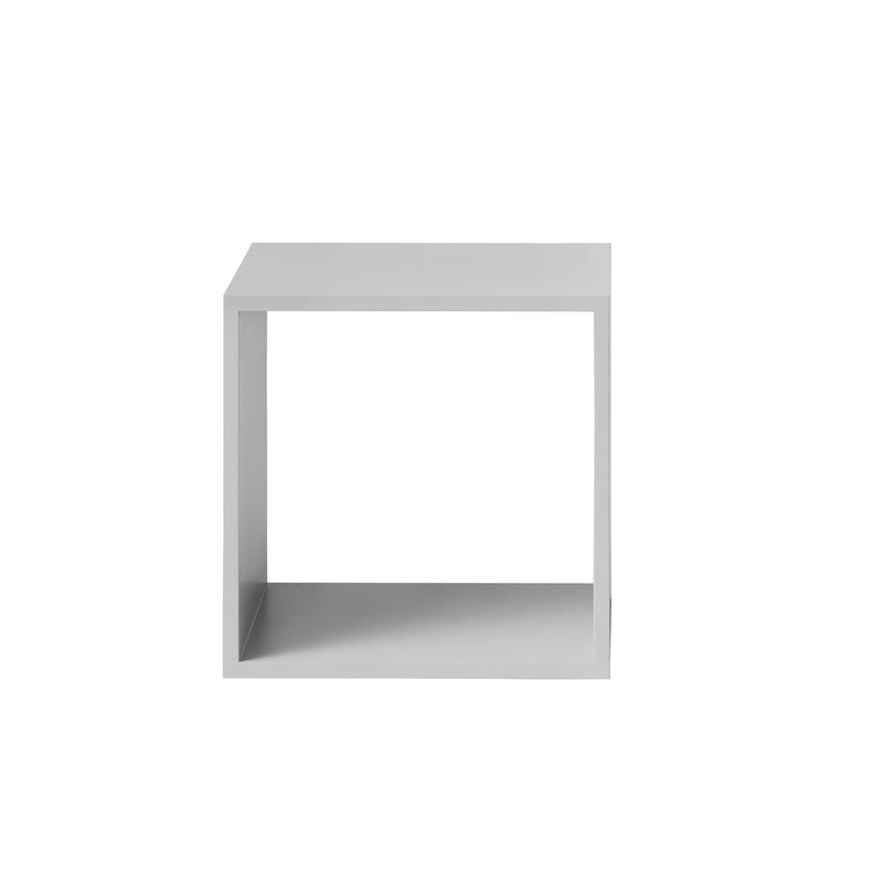 Muuto - Stacked Regalsystem ohne Rückwand | medium / hellgrau