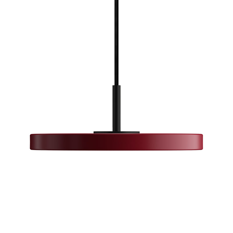 Umage - Asteria Micro LED-Pendelleuchte | V2 / schwarz / rubinrot