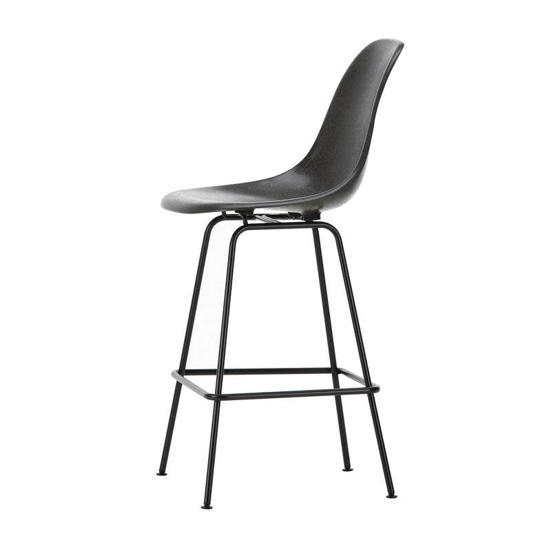 Vitra - Eames Fiberglass Barstuhl | medium / basic dark/elephant hide-grey